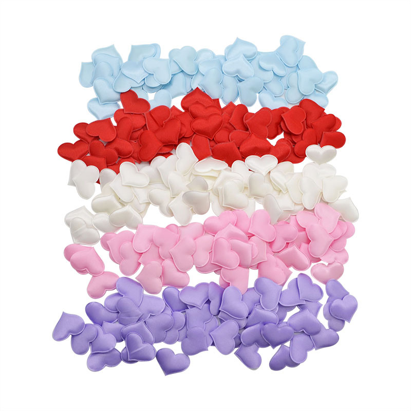 Luxury Satin Heart Decorations