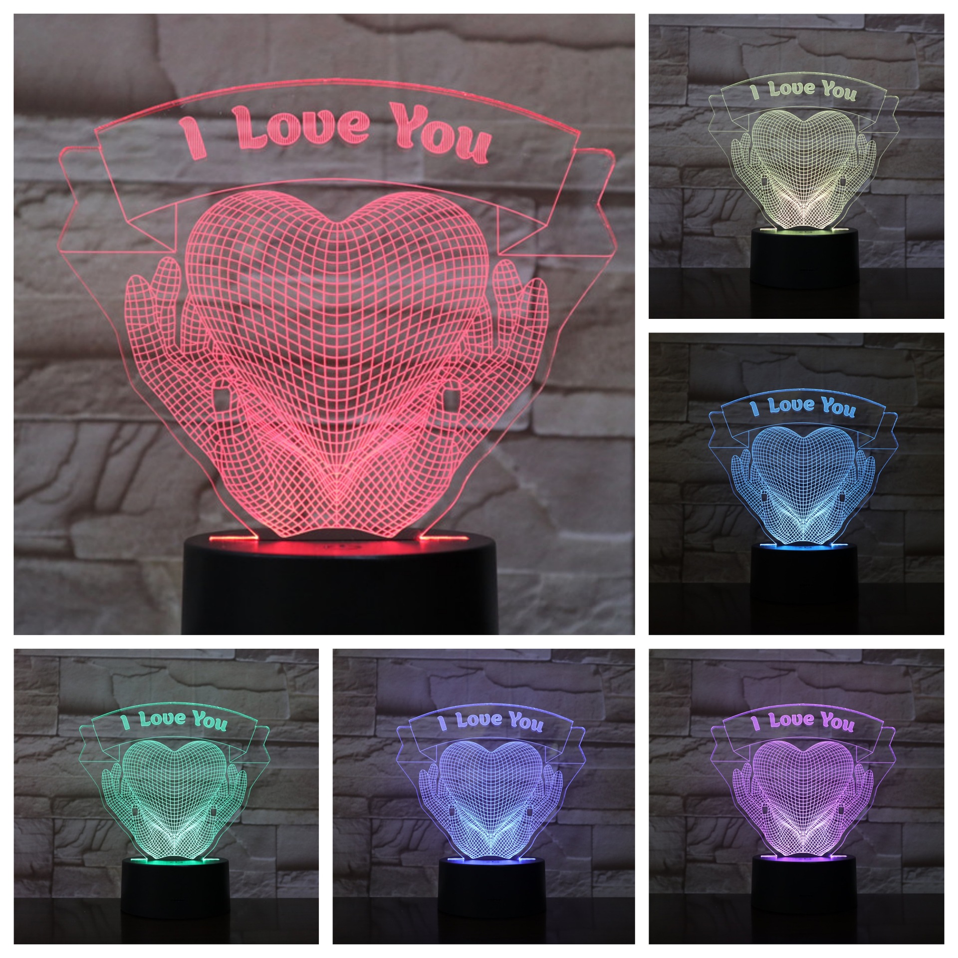 Illuminated Love Night Light
